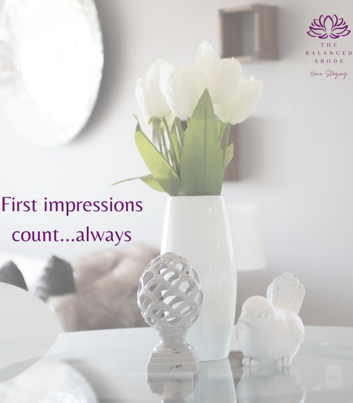 First impressions count...always